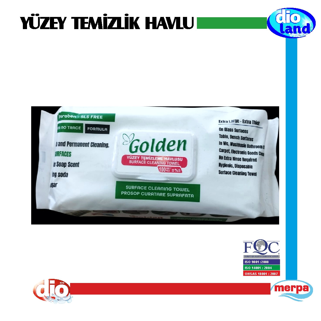 Yüzey Temizlik Havlusu